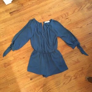 Blue romper